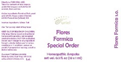 Flores Formica Special Order (Flores Formica Special Order Ampules)